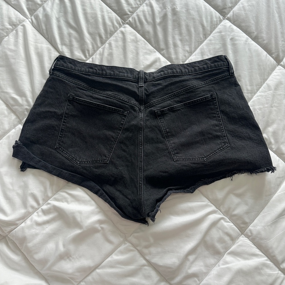 Abercrombie & Fitch Black Jean Shorts